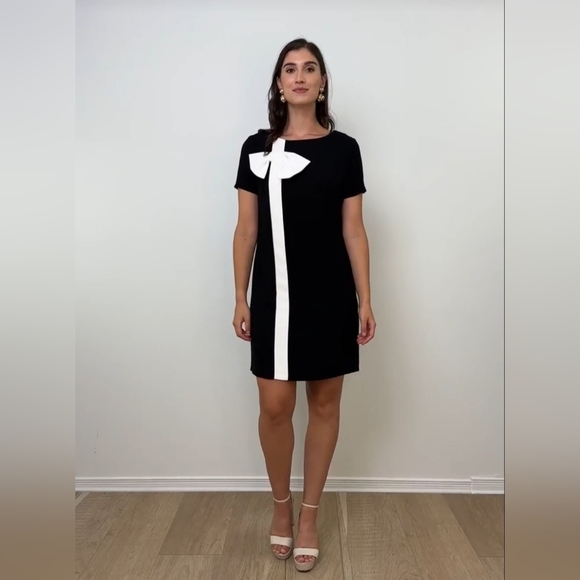 Joseph Ribkoff Dresses & Skirts - Joseph Ribkoff Black Dress with Bow